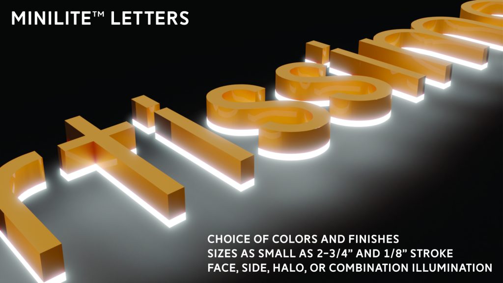 MiniLite™ Letters