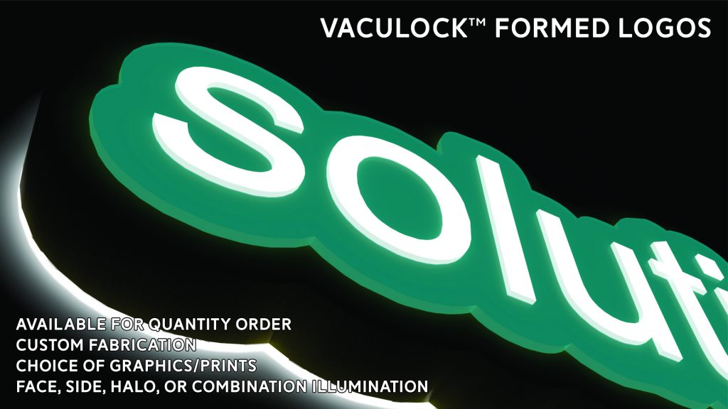 VacuLock™ Formed Logos